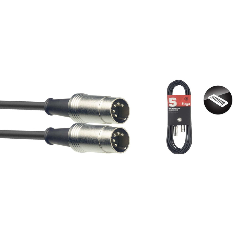 Stagg S Series MIDI cable, DIN/DIN (m/m)