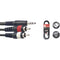Stagg S Series Y cable, mini jack/RCA cable