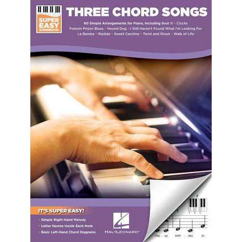Super Easy Songbook Three Chord Songs