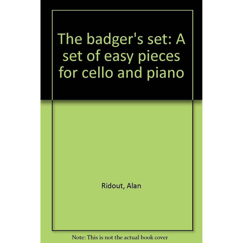 The Badger's Set - Alan Ridout