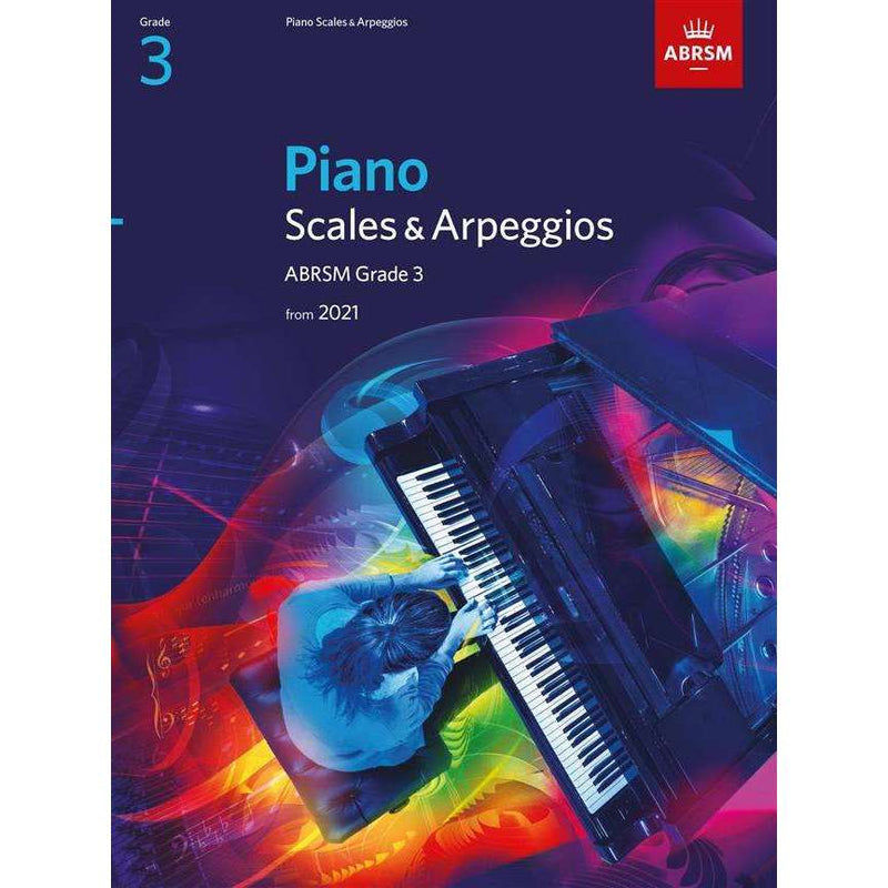 ABRSM Grade 3 Piano Scales and Arpeggios from 2021