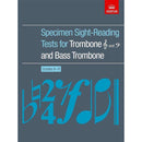 ABRSM Specimen Sight Reading Tests for Trombone