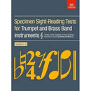 ABRSM Specimen Sight Reading Tests for Trumpet and Brass Band Instruments