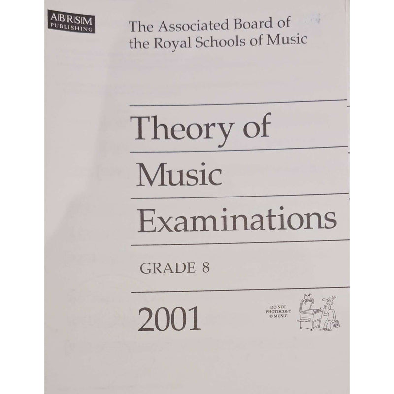 ABRSM Music Theory Past Exams 2001