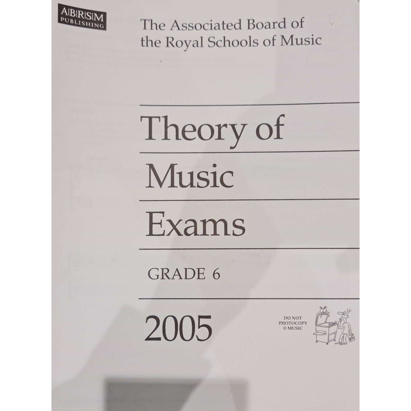 ABRSM Music Theory Past Exams 2005