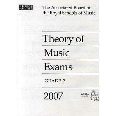 ABRSM Music Theory Past Exams 2007