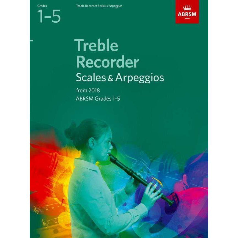 ABRSM: Treble Recorder Scales and Arpeggios From 2018 Grades 1-5