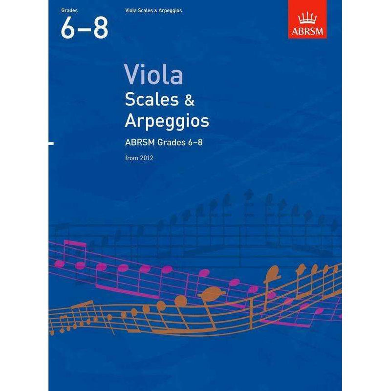 ABRSM: Viola Scales & Arpeggios (from 2012)