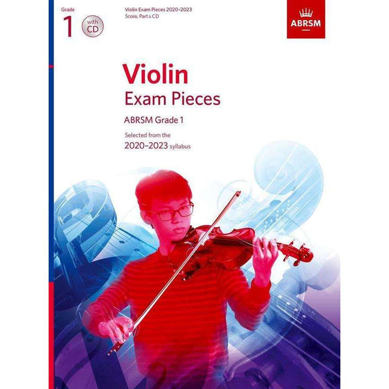 ABRSM Violin Exam Pieces 2020 to 2023 Score, Part & CD Grade 1
