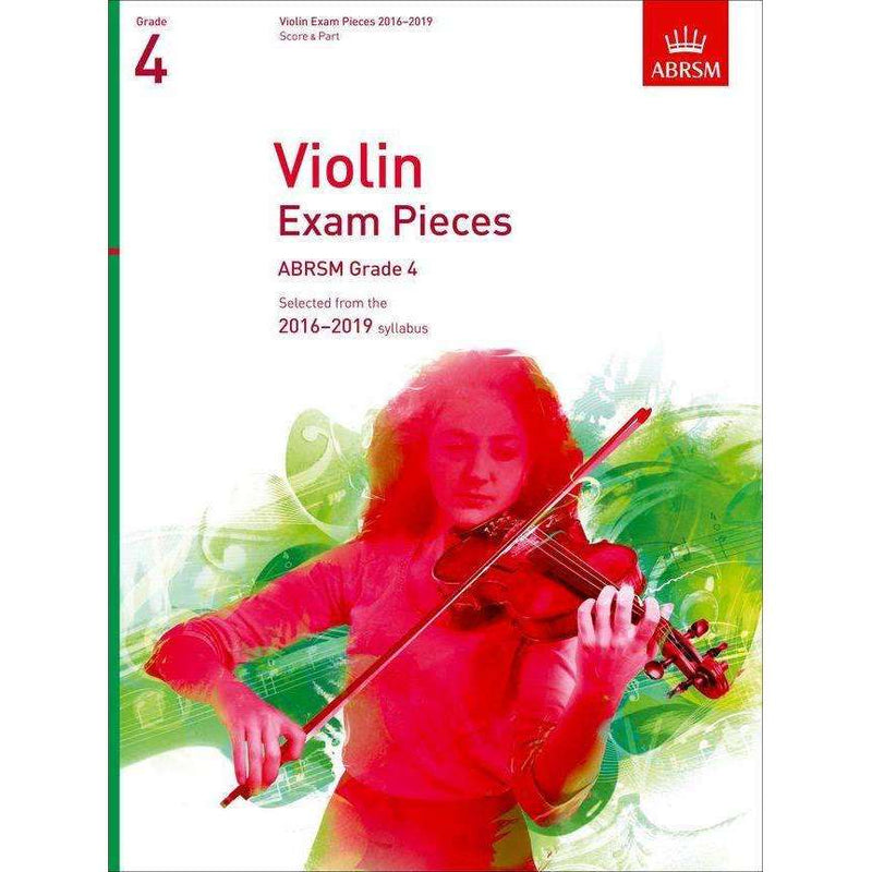 ABRSM Violin Grade 4 Exam Pieces Score & Part