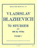 Vladislav Blazhevich - 70 Studies for Bb Tuba