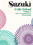 Suzuki Cello School Piano Accompaniment Books
