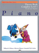 Alfred's Basic Piano Library for the Later Beginner Theory Book Complete