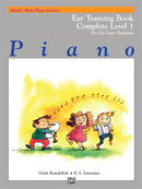 Alfred's Basic Piano Library for the Later Beginner Ear Training Book Series