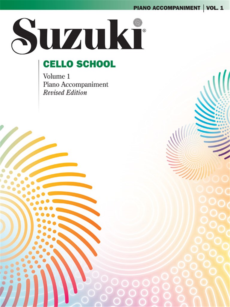 Suzuki Cello School Piano Accompaniment Books
