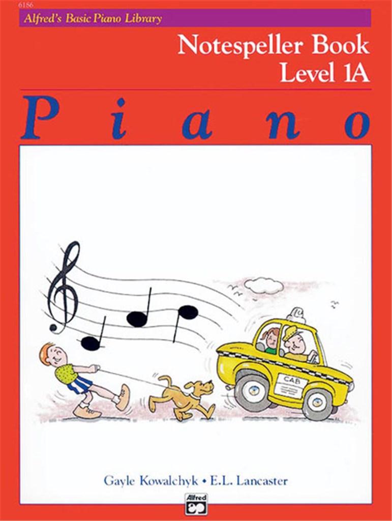 Alfred's Basic Piano Library Notespeller Book Series