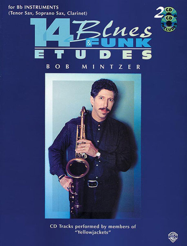 14 Blues & Funk Etudes - Bob Mintzer (incl. CD's)