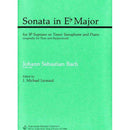 Bach: Sonata in Eb Major (for Bb Soprano or Tenor Saxophone and Piano)