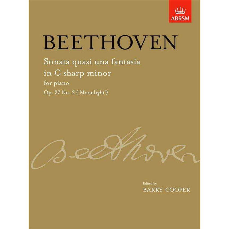 Beethoven - Sonata In C Sharp Minor Op. 27 No.2 'Moonlight'