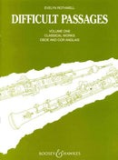 Difficult Passages Volume One - Oboe and Cor Anglais - Rothwell