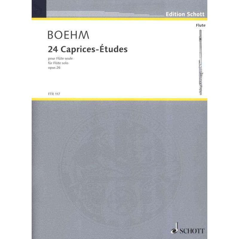 Boehm: 24 Caprices-Etudes (for Solo Flute - Op.26)