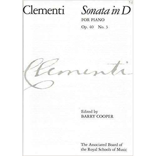 Clementi: Sonata in D (Op. 40 No. 3)
