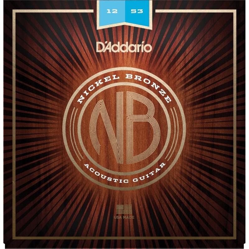 D'Addario Nickel Bronze Acoustic String Set