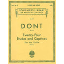Dont: 24 Etudes and Capricecs (for the Violin)