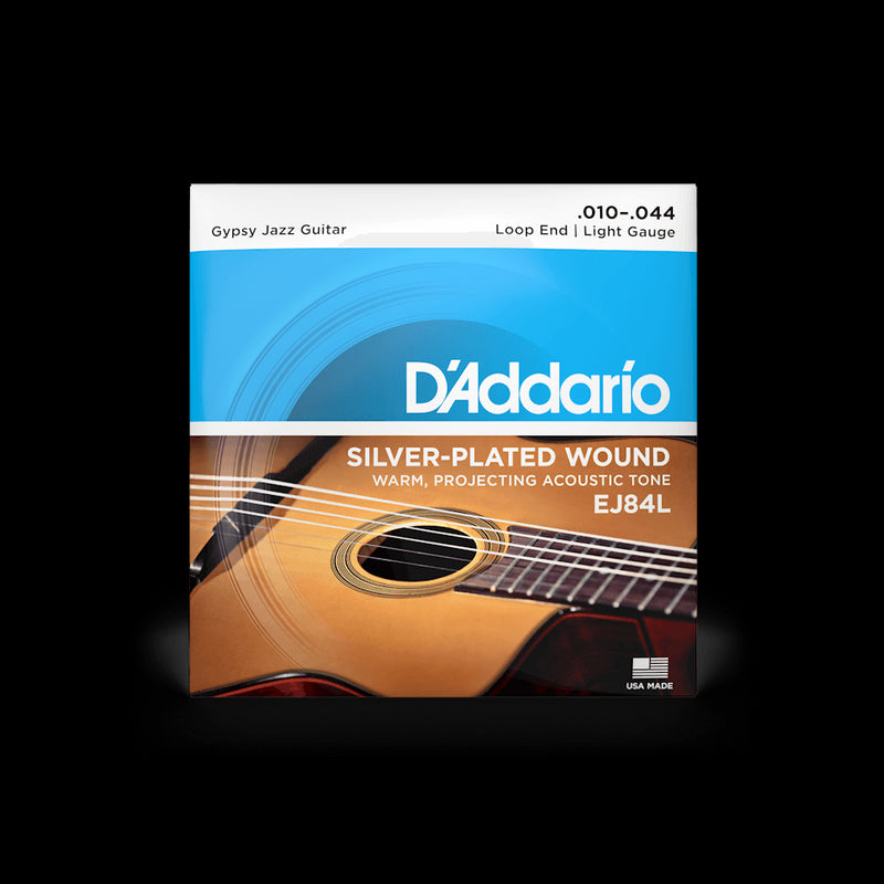 D'Addario Gypsy Jazz Acoustic Guitar Strings EJ83M Medium Ball 11-45