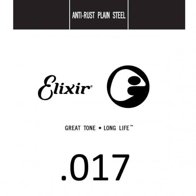 Elixir Guitar Strings - Anti-Rust Plain (Single String)