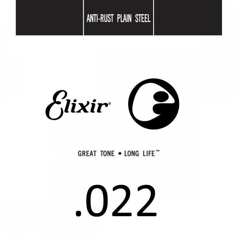 Elixir Guitar Strings - Anti-Rust Plain (Single String)