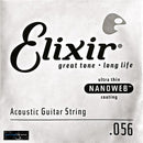 Elixir Acoustic 80/20 Bronze Guitar Strings - Nanoweb (Single String)