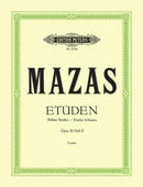 Mazas - Etudes Brilliant Studies - Opus 36 Heft II - Violin