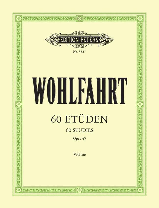 Wohlfahrt - 60 Studies Opus 45 - Violin