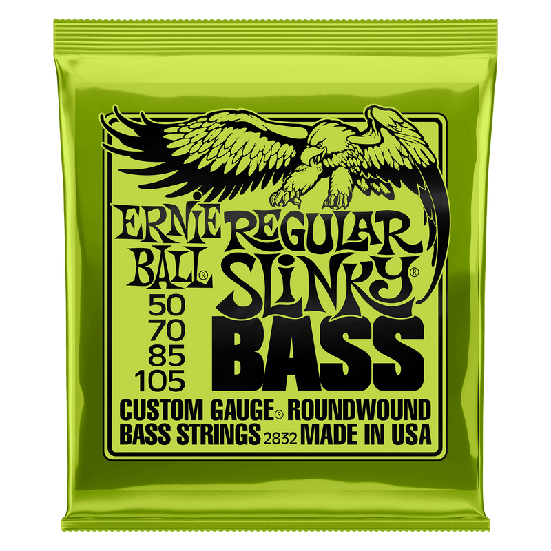 Ernie Ball Slinky Nickel Wound Bass String Sets (4-String Bass)
