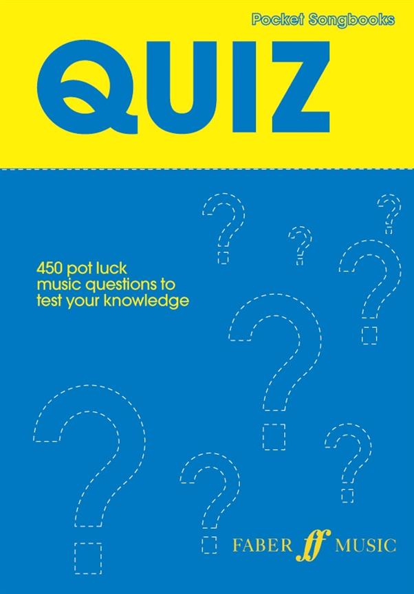 Pocket Songbooks - Quiz