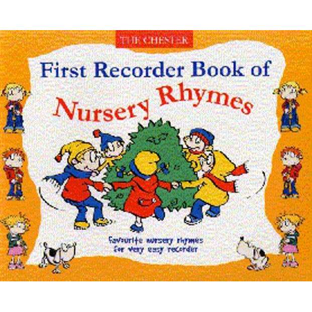 First Recorder Book Of Nursery Rhymes Chester Sutton Music Centre