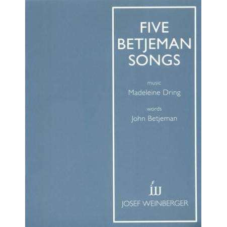 Five Betjeman Songs - Djing (Voice and Piano)