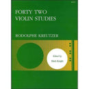 Forty Two Violin Studies - Kreutzer