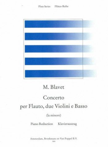 M. Blavet Concerto (for Flute, Violin and Bass)