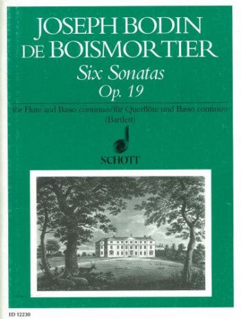 Joseph Bodin De Boismortier - Six Sonatas Op.19 (for Flute)