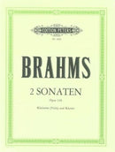 Brahms: 2 Sonaten Opus 120 (for Viola and Piano)