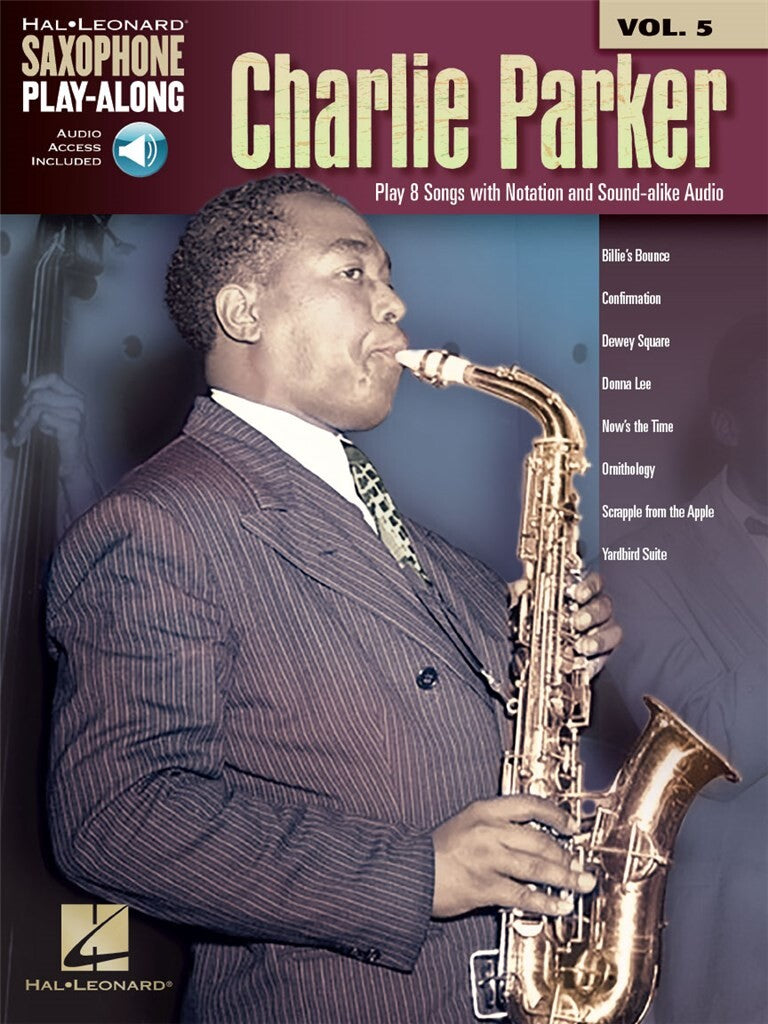 Charlie Parker Saxophone Play-Along Vol. 5