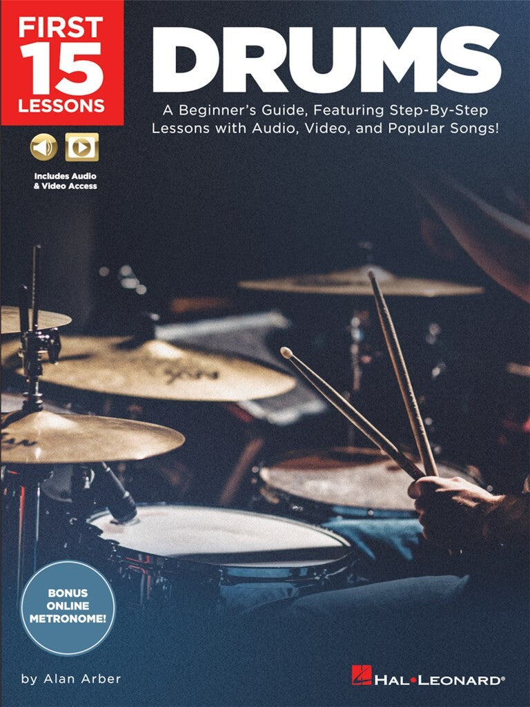 First 15 Lessons- Drums