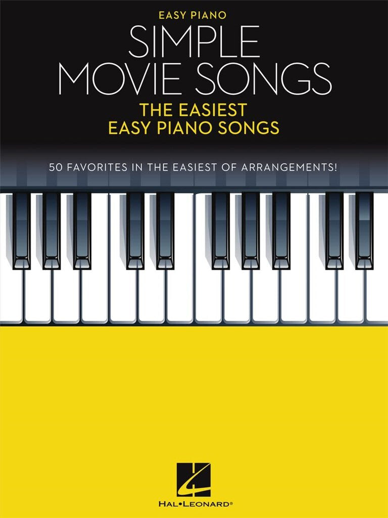 Simple Movie Songs The Easiest Easy Piano Songs