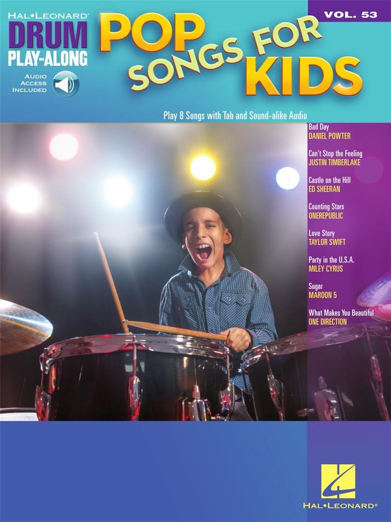 Pop Songs For Kids - Drum Music