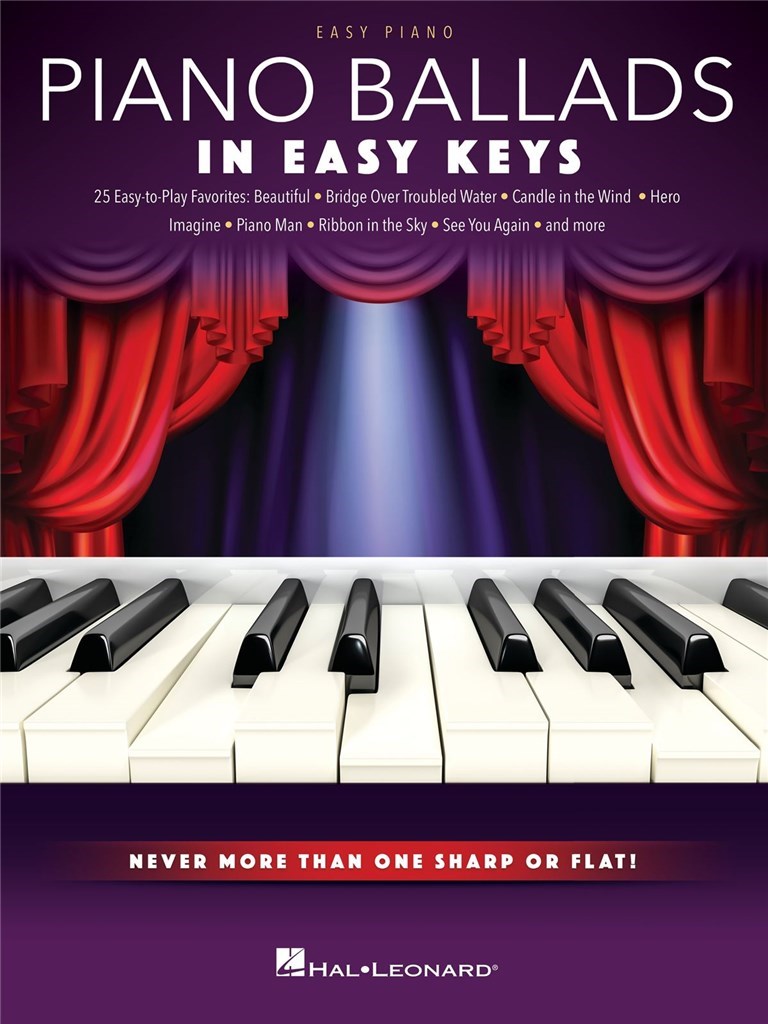 Piano Ballads In Easy Keys