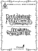 Ray LaMontagne and The Pariah Dogs - God Willing & The Creek Don't Rise (Guitar Tab)