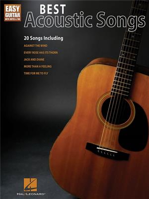 BEST ACOUSTIC SONGS FOR EASY GUITAR: GUITAR SOLO