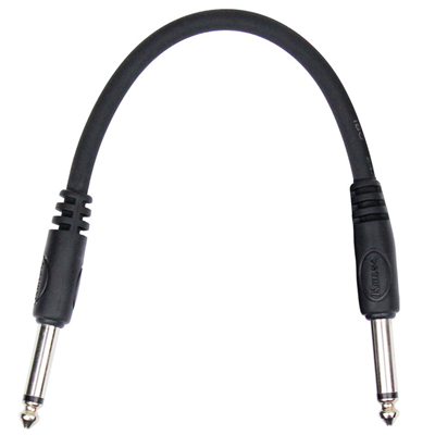 Kirlin 6" Mono Patch Cable  6.3mm